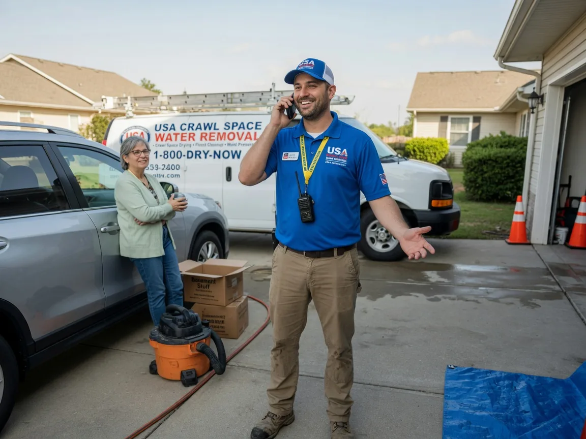 Crawl Space Water Removal Beirne, AR FAQs